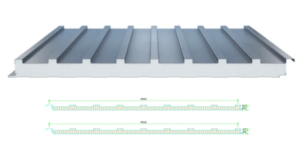 PU Sunroom Insulation Sandwich Panel PU Sunroom Insulation Sandwich Panel